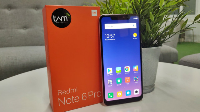 Smartphone Xiaomi Redmi Note 6 Pro. (Foto: Rangga Sanjaya/kumparan)