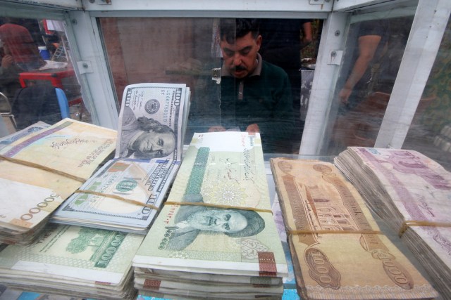 Mata uang Iran (Foto: Reuters/Essam al-Sudani)