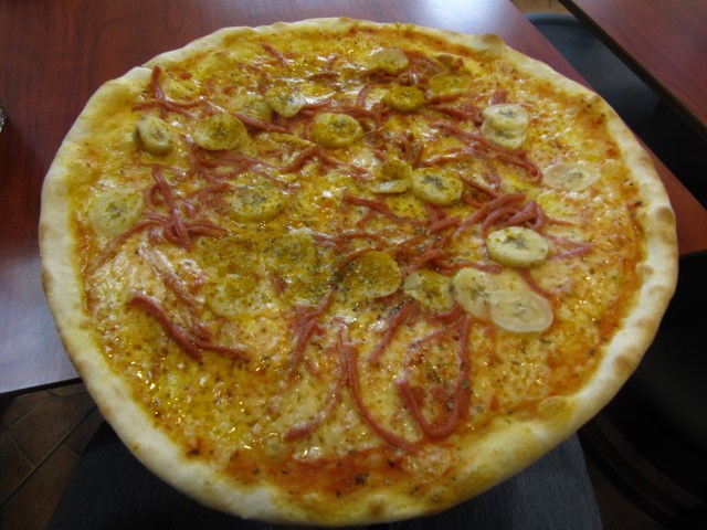 Banana curry pizza (Foto: flickr/ hello all you)
