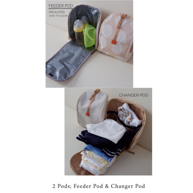 Review Pacapod Diaper Bag in Nelson Charcoal by Mom Yanni (1)