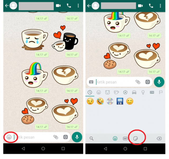 Begini Cara Kirim Sticker Di Whatsapp Kumparan Com