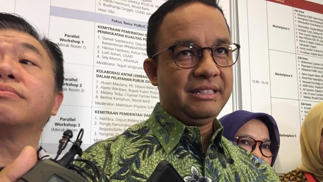 Gubernur DKI Jakarta Anies Baswedan. (Foto: Paulina Herasmaranindar/kumparan)