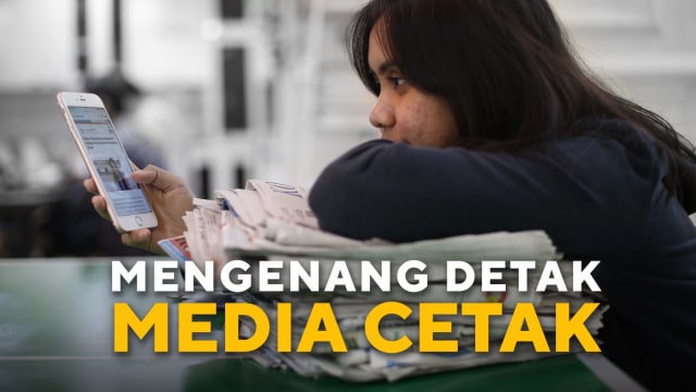 Mengenang Detak Media Cetak. (Foto: Aditia Noviansyah/kumparan)