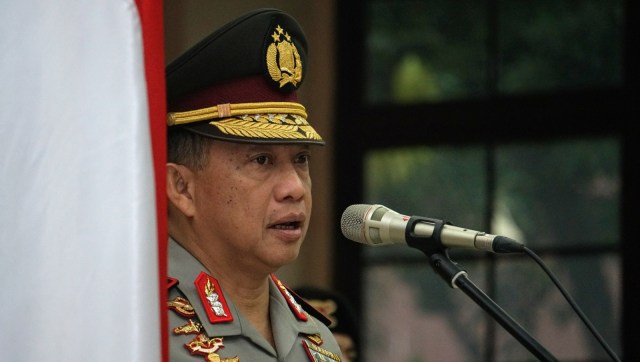 Kapolri Jenderal Polisi Tito Karnavian di Mabes Polri, Jakarta, Kamis (8/11).
 (Foto: Nugroho Sejati/kumparan)
