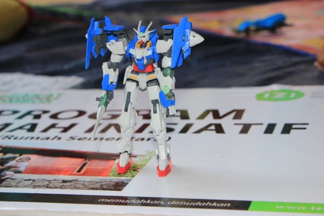 Mengajarkan Saling Bekerjasama Dengan Rakitan Gundam Plastic (5)