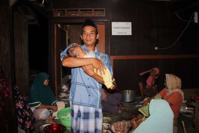 Ngurisan Pertama Di Masa Pemulihan Dusun Dangiang Timur Lombok