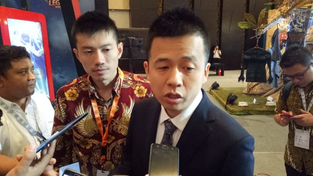 CEO and Co-founder Moonton (Mobile Legend) Justin Yuan.  (Foto: Marcia Audita/kumparan)