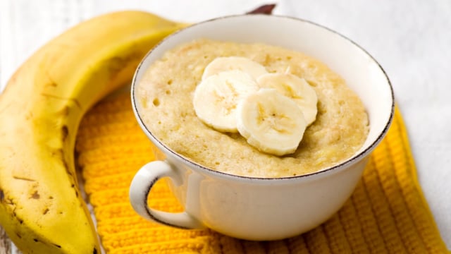 Ilustrasi Banana muffin di dalam cangkir (Foto: Shutterstock)