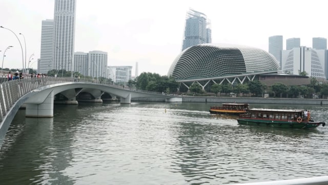 Merlion Park Singapore. Foto: Helmi Afandi Abdullah/kumparan