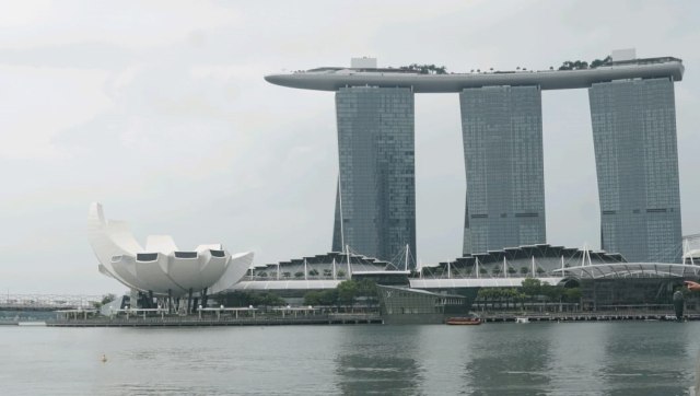 Merlion Park Singapore. (Foto: Helmi Afandi Abdullah/kumparan)