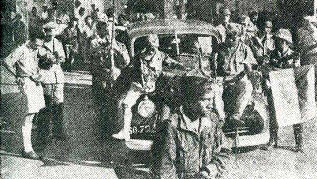 Pertempuran Surabaya 10 November 1945. (Foto: Facebook/Handogo Sukarno)