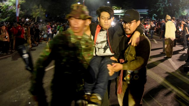 Korban insiden Hari Pahlawan Surabaya (Foto: ANTARA/M. Risyal Hidayat)