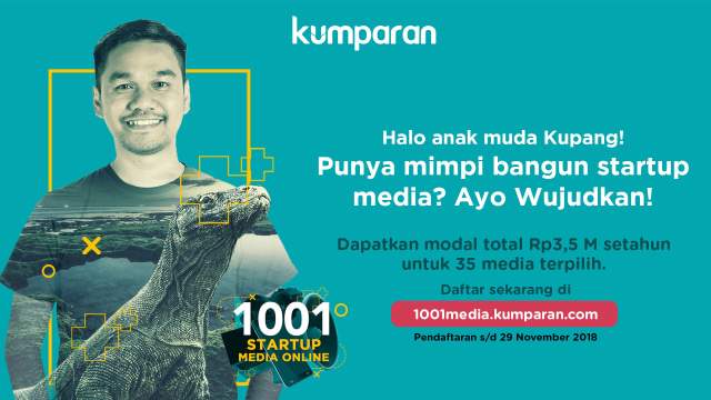 kumparan 1001 Startup Media Online Kupang (Foto: kumparan)