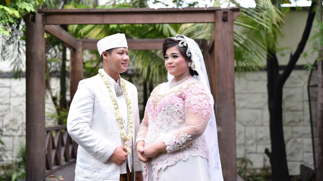Dua Mi Fans bernama Fajar Yogas dan Orchidea akhirnya menikah. (Foto: Dok Pribadi)
