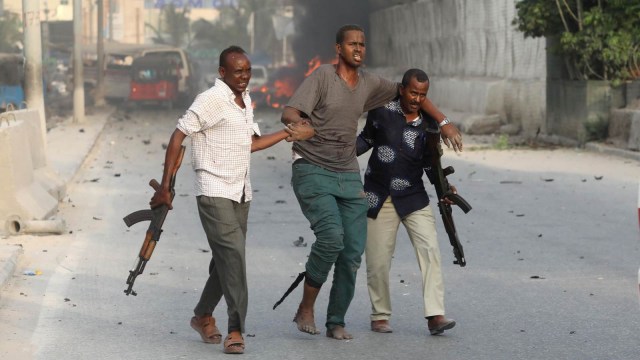 Bom bunuh diri di Somalia. (Foto: REUTERS/Feisal Omar )