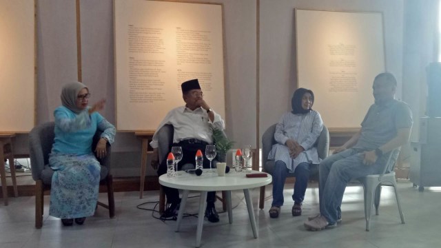 Wakil Presiden RI Jusuf Kalla di Nipah Mall Makassar. (Foto: Nabilla Fatiara/kumparan)