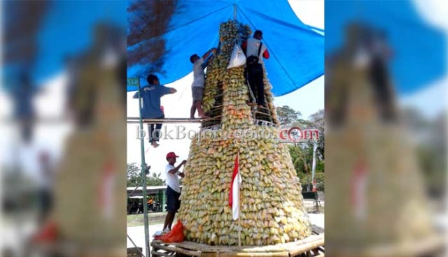 Festival Belimbing di Bojonegoro, Besok Gunungan 5 Meter Siap Digrebeg