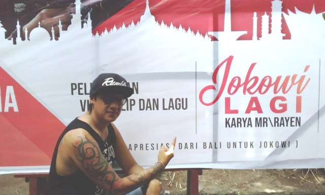 Buat Lagu “Jokowi Lagi”, Mr Rayen Siap Hadapi Pro-Kontra