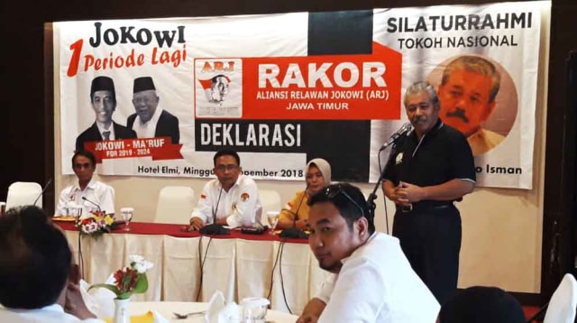 Dua Agenda Relawan Jokowi Jatim: Menangkan Pilpres dan Mengawal NKRI