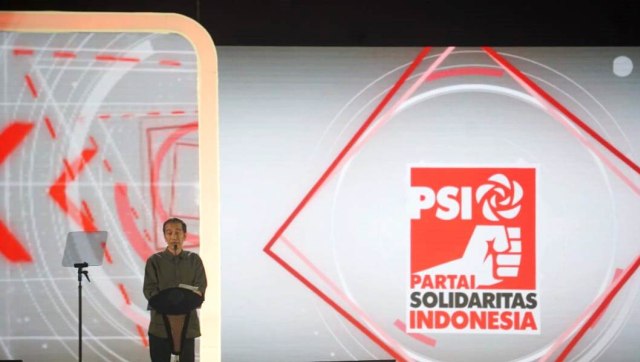 Sambutan Jokowi di perayaan HUT ke 4 PSI di ICE BSD, Minggu (11/11/2018). (Foto: Irfan Adi Saputra/kumparan)