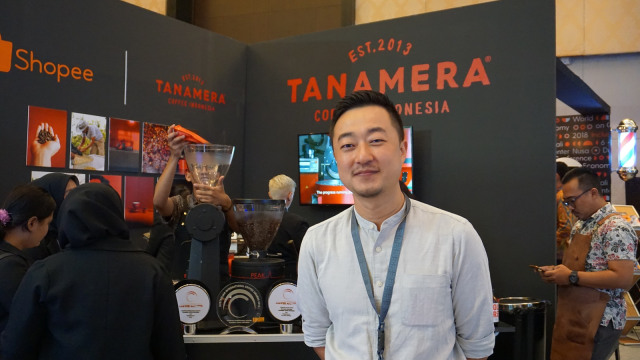 John Lee, Director-Green Bean Expert Tanamera Coffee. (Foto: Masajeng Rahmiasri/kumparan)
