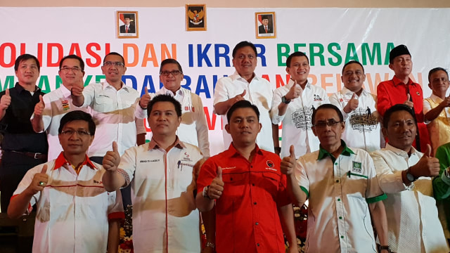 Konsolidasi TKD Jokowi-Ma'ruf di Sulut. (Foto: Dok. Istimewa)