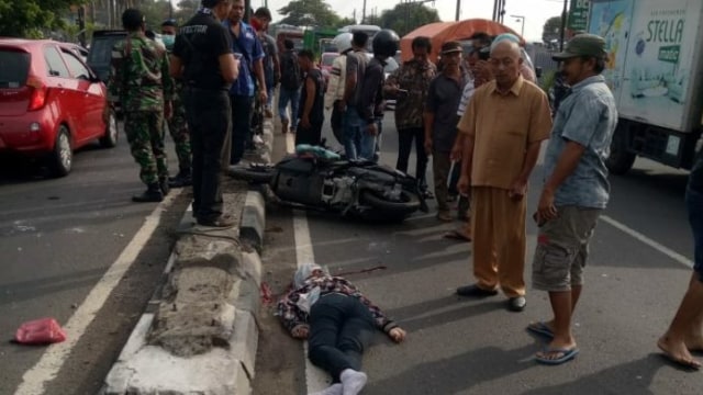Tertabrak Truk Tentara di Jalanraya Purwodadi, Mahasiswi ini Tewas