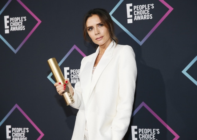 Victoria Beckham Dinobatkan Sebagai Ikon Fashion Oleh People's Choice Award's (Foto: dok.REUTERS/Danny Moloshok)