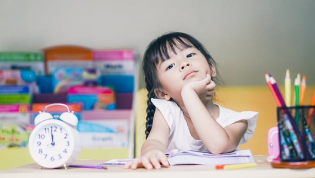 Ilustrasi anak tidak mau belajar (Foto: Shutterstock)