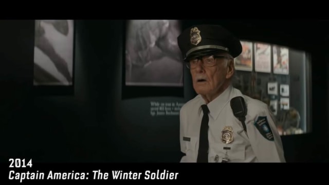 Stan Lee di dalam film Captain America: The Winter Soldier 2014. (Foto: Youtube/SuperHeroesEvolution)
