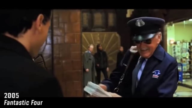 Stan Lee di dalam film Fantastic Four 2005. (Foto: Youtube/SuperHeroesEvolution)