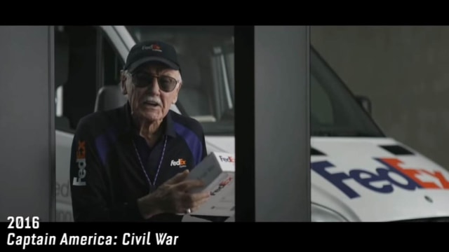 Stan Lee di dalam film Captain America: Civil War 2016. (Foto: Youtube/SuperHeroesEvolution)