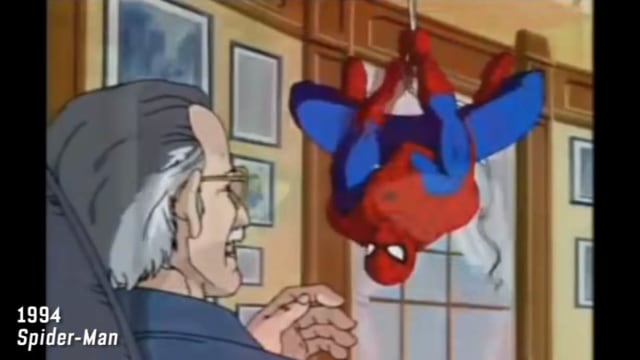 Stan Lee di dalam film Spider-Man 1994. (Foto: Youtube/SuperHeroesEvolution)