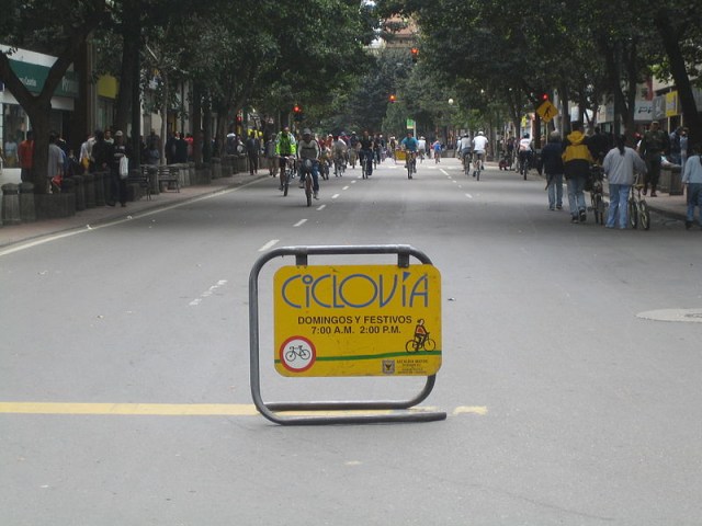 Ciclova Bogota (Foto: Wikimedia Commons)