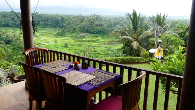 Restoran pemandangan alam di Bali (Foto: Kartika Pamujiningtyas/kumparan)