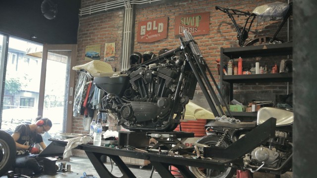 Bengkel Thrive Motorcycle di Kemang, Jakarta Selatan (Foto: dok. Thrive Motorcycle)