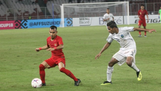 Pertandingan Grup B Indonesia Menang atas Timor Leste 3-1 AFF Suzuki Cup 2018 di Gelora Bung Karno, Jakarta. (Foto: Helmi Afandi/kumparan)