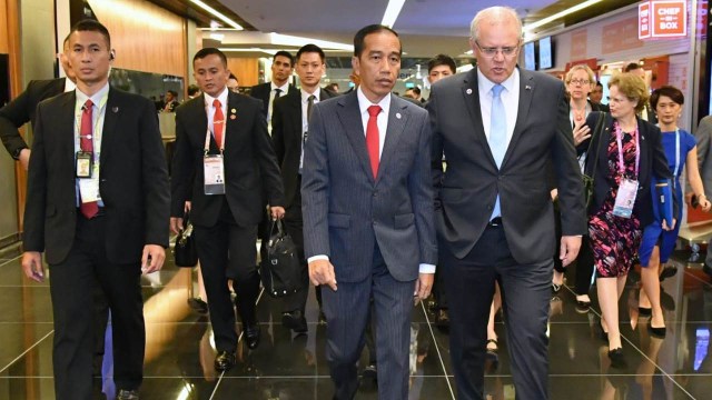 pertemuan bilateral, Jokowi, PM Scott Morrison
