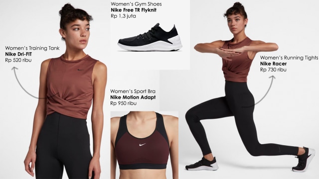 Rekomendasi Baju Work Out Perempuan: Nike (Foto: Nike)
