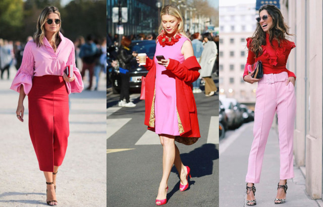 Super Eye Catching, Berani Nggak Pakai Tren Tabrak Warna Pink dan Merah, Babes?