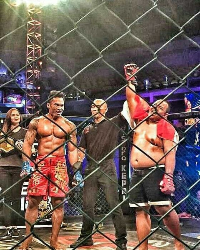 4 Fakta Ranoe Gusffi, Atlet Bertubuh Tambun Asal Indonesia Juarai MMA (2)