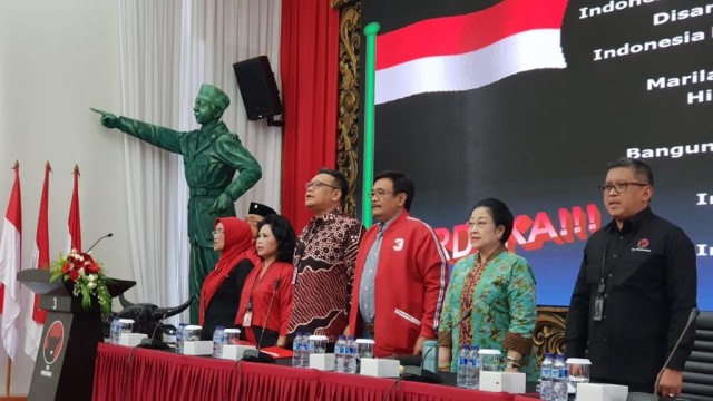 Ketum PDIP Megawati di pembekalan caleg DPR RI DPP PDIP. (Foto: Dok. PDIP)