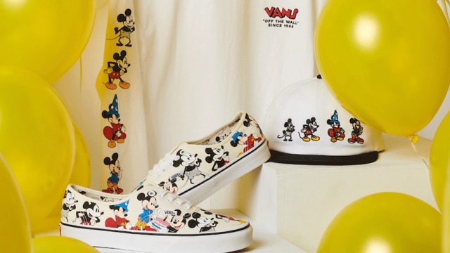 Vans x Disney rayakan ulang tahun ke-90 Mickey Mouse lewat koleksi  'Mickey Through the Decades'. (Foto: Vans)