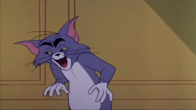 Meme  ‘tidak semudah itu Ferguso’ yang menggunakan tokoh kucing Tom dalam kartun Tom and Jerry di episode berjudul Of Feline Bondage (1965) (Foto: YouTube)