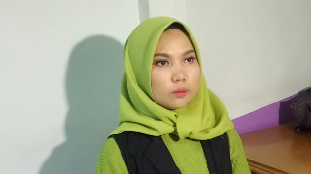 Intan Indah Syari, calon istri korban Lion Air JT 610. (Foto: Ainul Qalbi/kumparan)