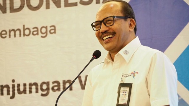 Anang Sutono, Staf Ahli Menteri Bidang Ekonomi dan Kawasan Pariwisata. (Foto: Dok. Kementerian Pariwisata)
