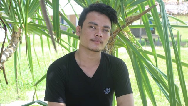 Haris Simamora, tersangka pelaku pembunuhan keluarga Nainggolan di Pondok Gede. (Foto: Facebook/Haris Simamora)