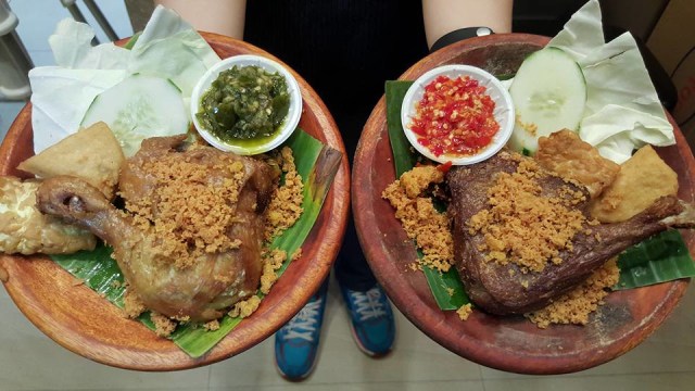 Menu Restoran Bebek Goreng Pak Ndut (Foto: Facebook Bebek Goreng Pak Ndut)