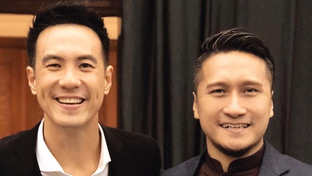 Daniel Mananta dan Arie Untung. (Foto: Instagram/@ariekuntung)
