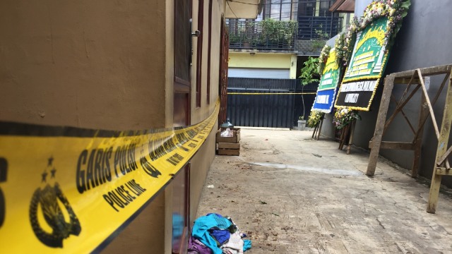 Kondisi rumah keluarga korban pembunuhan Pondok Gede hari ke 3. (Foto:  Andreas Ricky Febrian/kumparan)